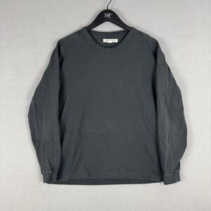 Outerknown Waffle Knit Thermal Crewneck Long Sleeve Heavy Shirt Mens Medium